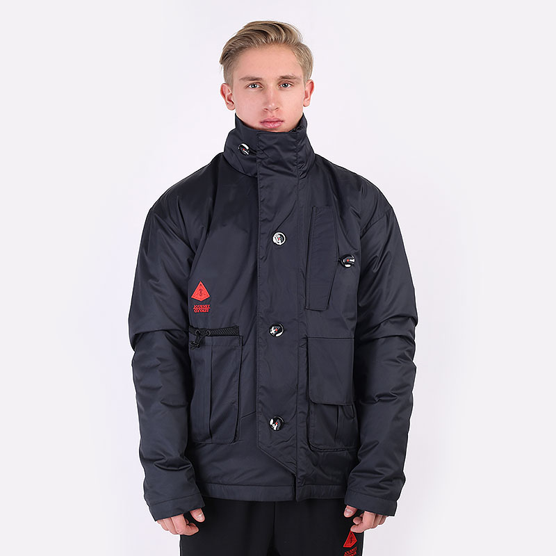 мужская черная куртка Nike Kyrie Protect Jacket DA6696-010 - цена, описание, фото 3